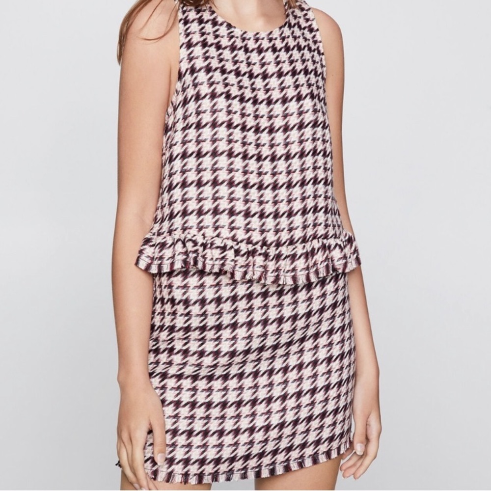 BCBG generation two peice tweed set NWOT